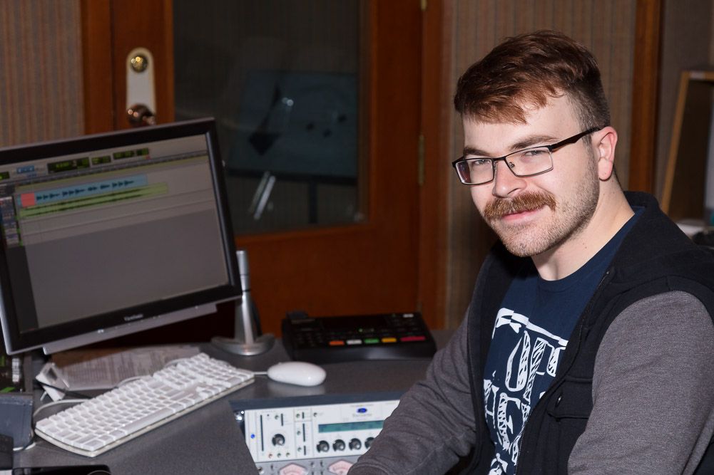 Alex Owens North Canton Ohio's Kopperhead Recording Studio Engineer
